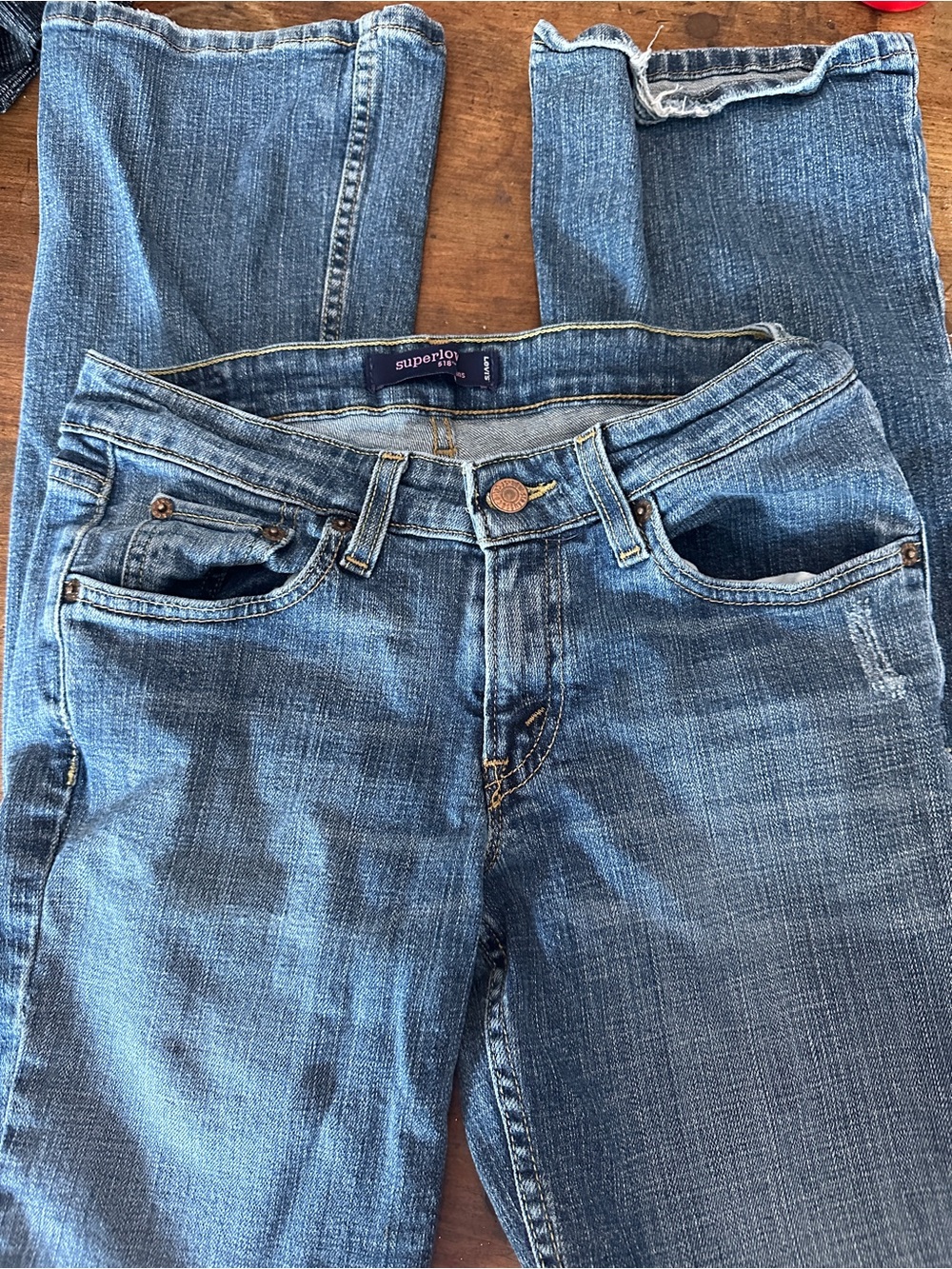 Levi’s superlow jeans